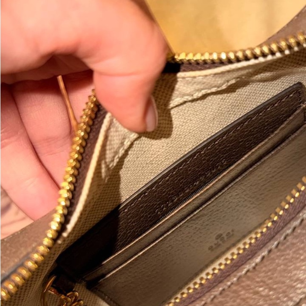 Gucci Classic Brown and Cream Shoulder Bag - Picture 6 of 10